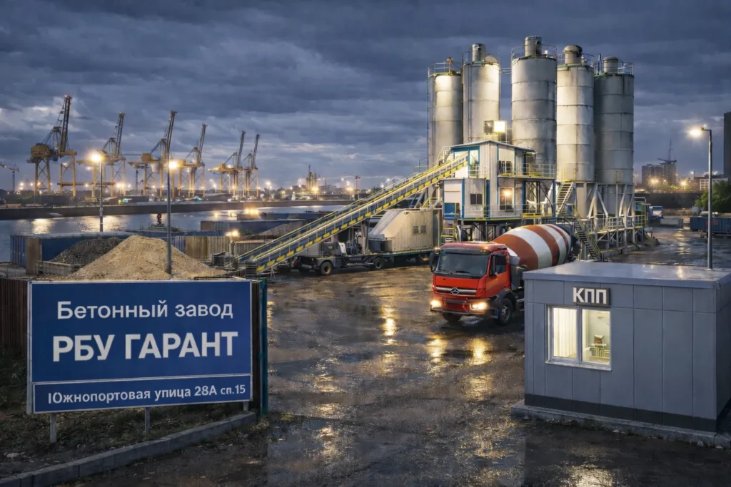 Бетонный завод в Печатниках